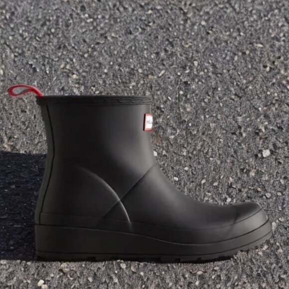 HUNTER Women Short Rain Boots BLACK - Picture 4 of 4